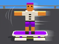Blocky Skater Rush image
